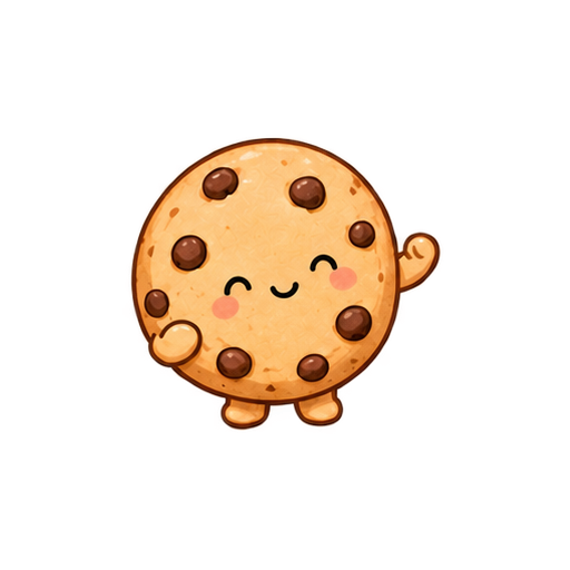 Sweet Dreams choc-chip cookie character